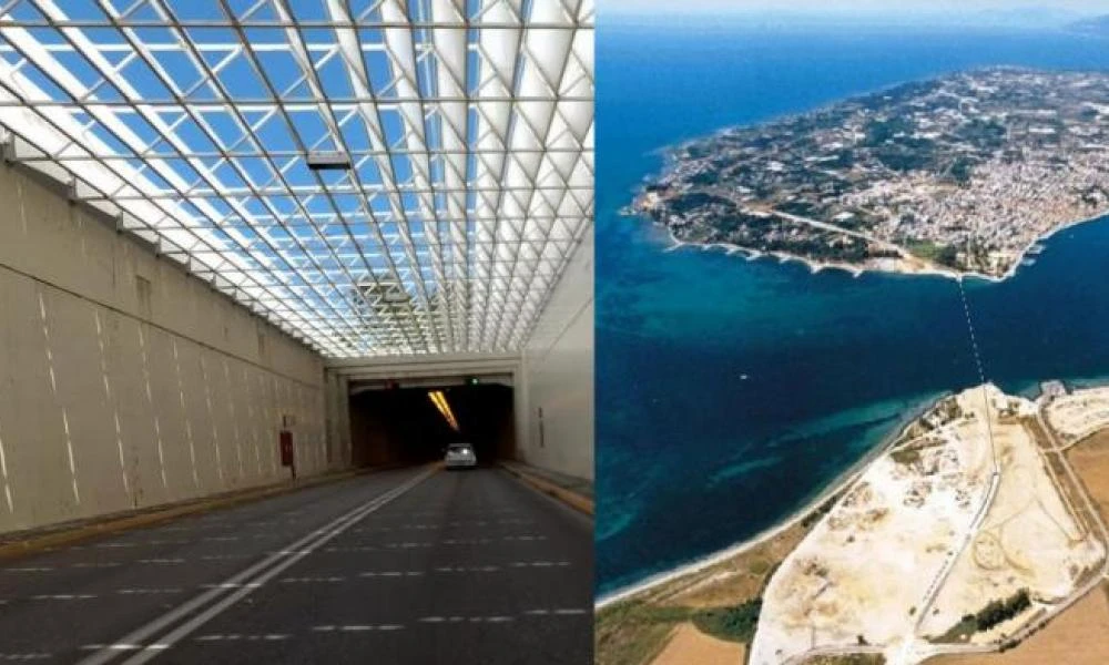 Κι όμως...η Ελλάδα έχει υποθαλάσσιο τούνελ! Που βρίσκεται